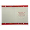 Multi Stars Design Good Luck At University Red Greeting Card