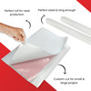 Janrax 50cm x 1m Clear Glossy CPP 0.06mm Thick Self-Adhesive Book Cover Roll