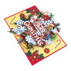 Season’s Sparkle 3D Christmas Pop Up Card