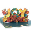 Joy in Bloom 3D Christmas Pop Up Card