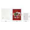 A Warm Christmas Eve Holiday Pop Up Card