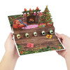 Fireside Cheer 3D Pop Up Christmas Money Gift Card