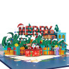 Festive Cheer 3D Pop Up Merry Christmas Card