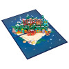 Festive Cheer 3D Pop Up Merry Christmas Card