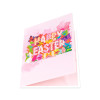 Colorful Ink Stripes Happy Easter 3D Pop Up Card