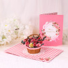 Flower Basket 3D Pop Up Greeting Card