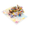 Wings of Sunshine Floral Butterfly 3D Pop Up Greeting Card - Birthday Mother Anniversary Valentine's Day