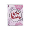 Rosy Layers 3D Birthday Cake Pop Up Card
