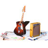 Rock & Roll Guitar with Musical Flow Pop Up Card