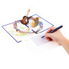 Rock & Roll Guitar with Musical Flow Pop Up Card