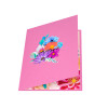 Graceful Galsang Flower Elegant 3D Pop Up Greeting Card