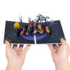 Spooky Squad Monster Animal 3D Pop Up Halloween Card
