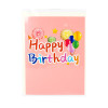 Balloons & Bliss Colorful 3D Pop Up Birthday Card