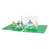 Goal Time 3D Soccer Pop Up Card