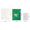 Goal Time 3D Soccer Pop Up Greeting Card
