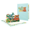 Bear Hugs 3D Pop Up Get Well Soon Card