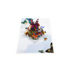 Wings of Wonder Colorful Butterfly 3D Pop Up Greeting Card