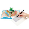 Beach Bliss 3D Summer Pop Up Greeting Card