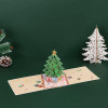 Classic Xmas Tree Celebration 3D Pop Up Christmas Card