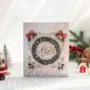 Golden Bells & Fireplace Holiday 3D Pop Up Christmas Card
