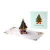 Classic Christmas Tree Holiday Elegance Pop Up Card