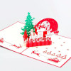 Santa’s Sleigh Ride Pop Up Christmas Card