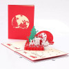 Santa’s Sleigh Ride Pop Up Christmas Card
