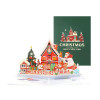 Festive Home Scene Pop Up Christmas & New Year Card