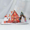 Festive Home Scene 3D Pop Up Christmas & New Year Card