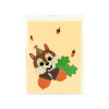 Charming Squirrel Nutty Celebration 3D Pop Up Greeting Card