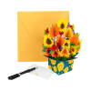 Bloom Box Sunflower Radiance 3D Pop Up Greeting Card