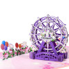 Flower Ferris Wheel Design Celebrate 3D Pop Up Greeting Card