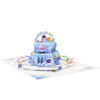 Astronaut and Planet Design Space Themed 3D Pop Up Greeting Card