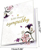 With Deepest Sympathy Condolence 3D Pop Up Greeting Card