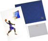 Basketball Players 3D Pop Up Greeting Card
