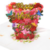 Floral Heart 3D Pop Up Mother’s Day Card
