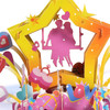 Romantic Couple Star And Hearts Design 3D Pop Up Valentine’s Day Cards