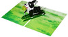 Ball and Grass Scene Boston Terrier Dog 3D Pop Up Greeting Card