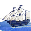 Windward Wonder Sailboat Pop Up Greeting Card