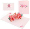 Best MOM Ever Stunning 3D Floral Pop Up Mother's Day Card