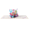Milestone Magic Balloon Bliss Personalize 3D Pop Up Birthday Card