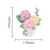 Hydrangea Bouquet 3D Pop Up Greeting Card