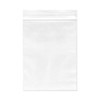 Pack of 200 Clear Grip-Sealing Zip Bags 6x8cm 0.08mm PE Food-Grade Poly Bags
