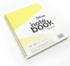 Pack of 3 A4+ 100 Pages Twin Wire SEN Yellow Paper Dyslexia Notebooks - Lined with Margin