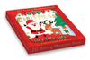 Pack of 10 Santa & Reindeer Christmas Boxed Cards