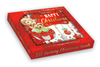 Pack of 10 Festive Cute Teddy Bear Christmas Boxed Cards
