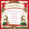 Pack of 10 Reindeer & Holiday Wishes Christmas Boxed Cards - Holiday Greeting Cards, 2 Designs with Envelopes