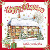 Pack of 10 Snowy House & Starry Night Christmas Boxed Cards