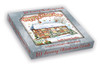 Pack of 10 Snowy House & Starry Night Christmas Boxed Cards - Holiday Greeting Cards, 2 Designs with Envelopes
