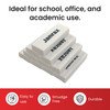 Pack of 10 PVC Rectangular Erasers